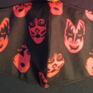 Mask Kiss fabric